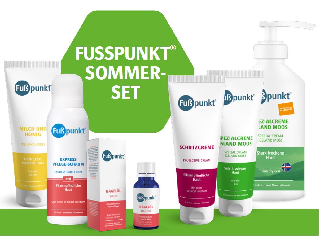 Fußpunkt Sommer-Set