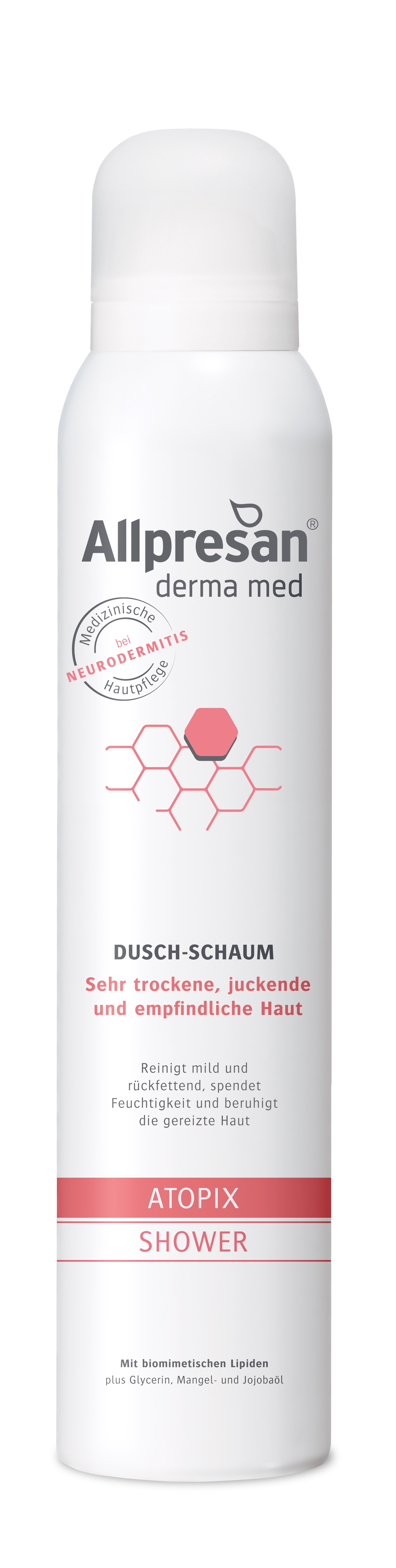 Allpresan derma med ATOPIX SHOWER Dusch-Schaum