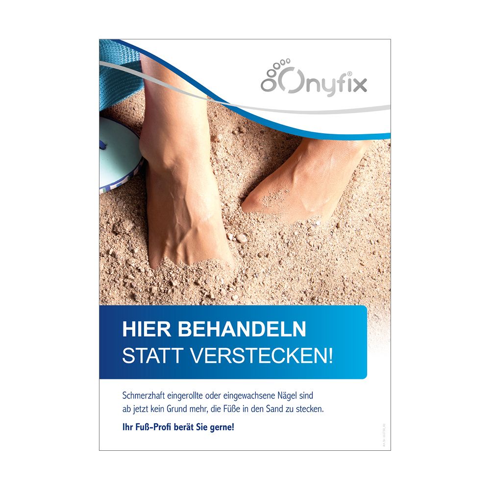 Onyfix Einleger für Acrylaufsteller A4