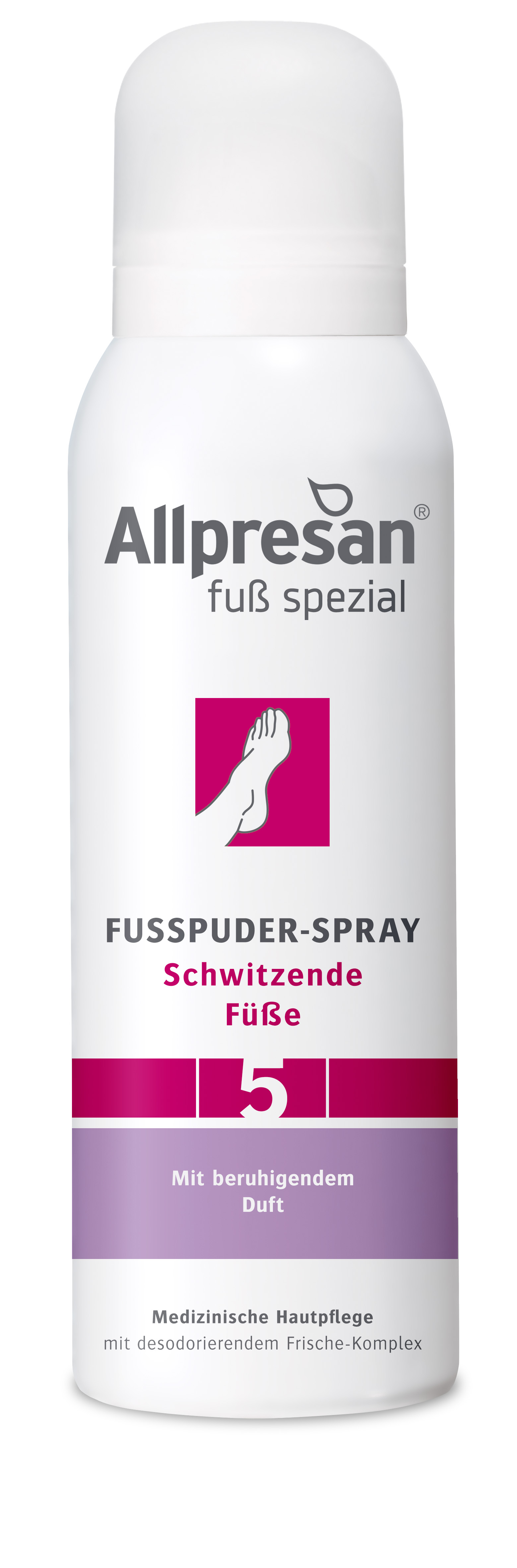 Allpresan pedicare (5) Schwitzende Füße Fußpuder-Spray