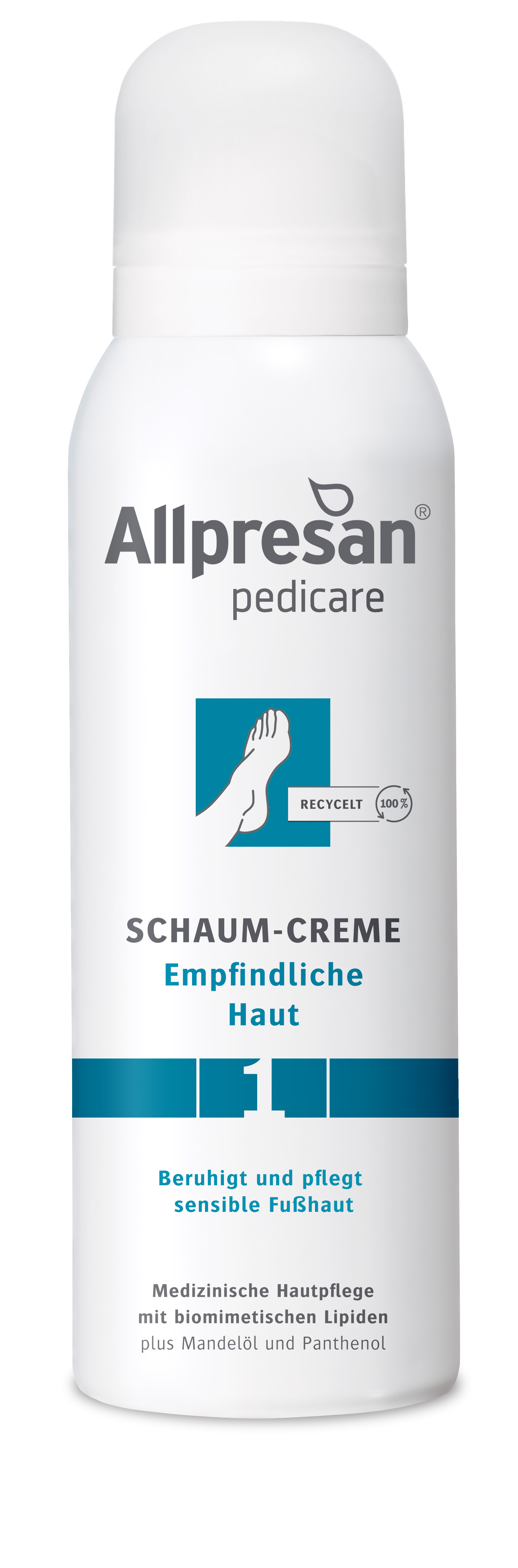 Allpresan pedicare (1) Empfindliche Haut Schaum Creme