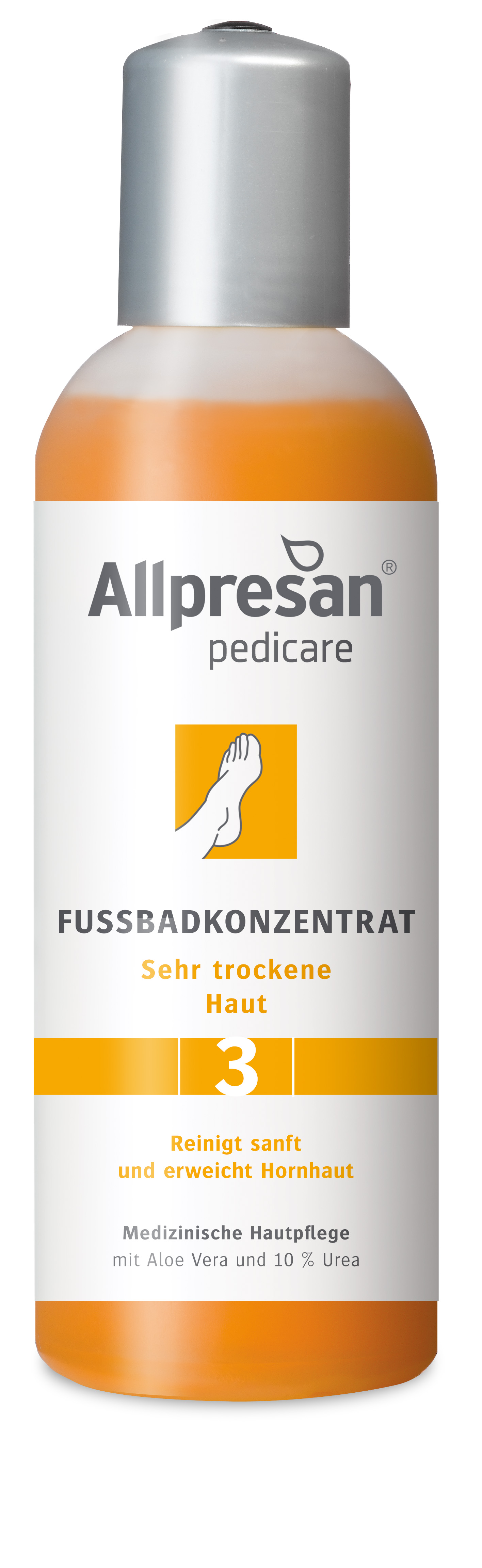 Allpresan pedicare (3) Sehr trockene Haut Fußbad Konzentrat