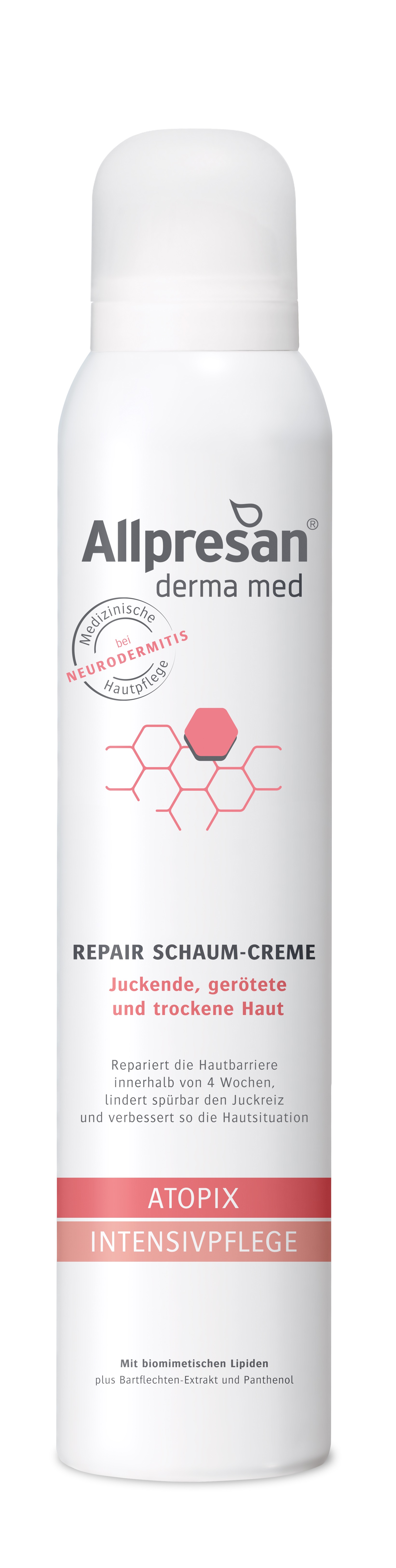 Allpresan derma med ATOPIX INTENSIVPFLEGE Schaum Creme