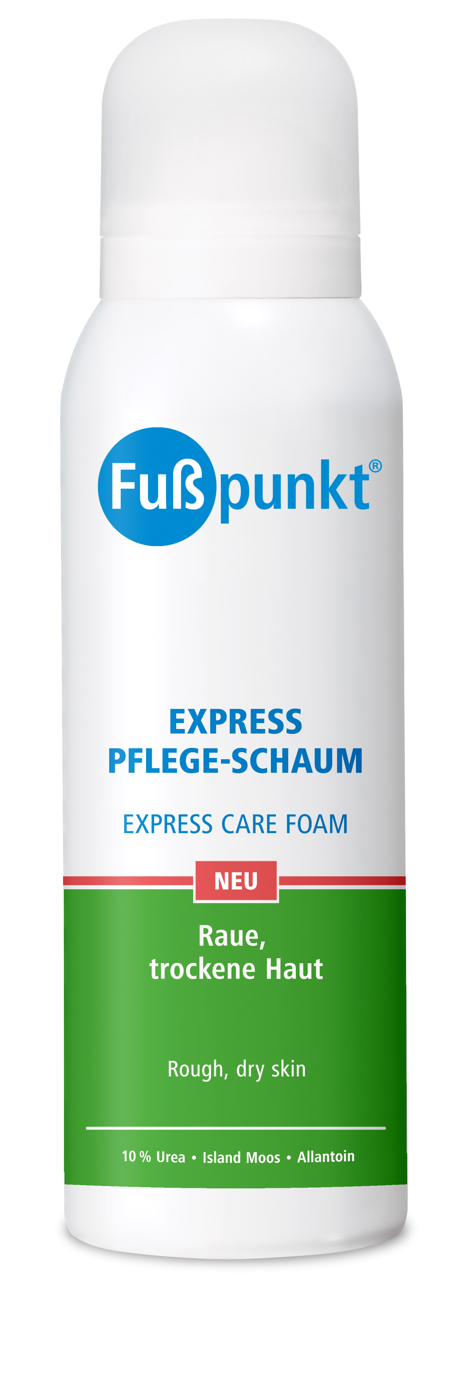 Fußpunkt Express Pflege-Schaum raue, trockene Haut