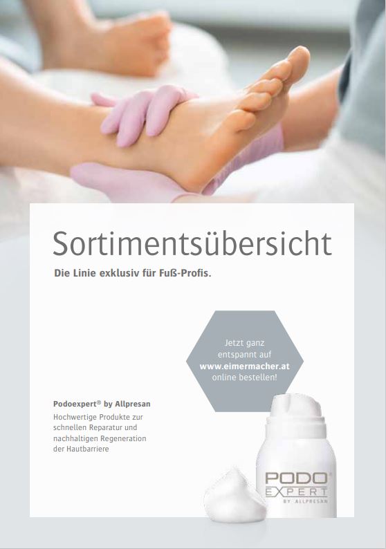 Podoexpert Sortimentsübersicht